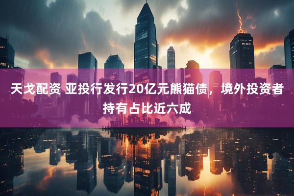 天戈配资 亚投行发行20亿元熊猫债，境外投资者持有占比近六成