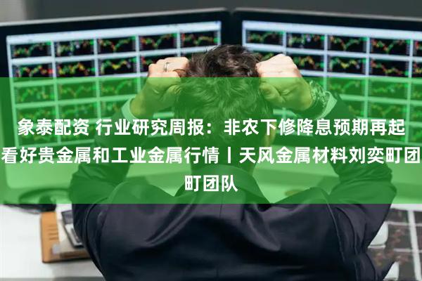 象泰配资 行业研究周报：非农下修降息预期再起，看好贵金属和工业金属行情丨天风金属材料刘奕町团队